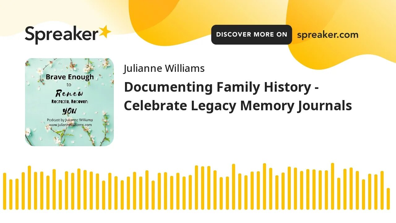 Documenting Family History - Celebrate Legacy Memory Journals