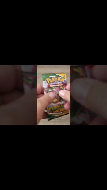 #SHORTS Unboxing a Random Pack of Pokemon Cards 035