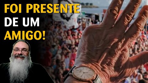 Lula diz que relógio de 80K foi "presente de amigo", qual pedaço da PBR será que o amigo ganhou?