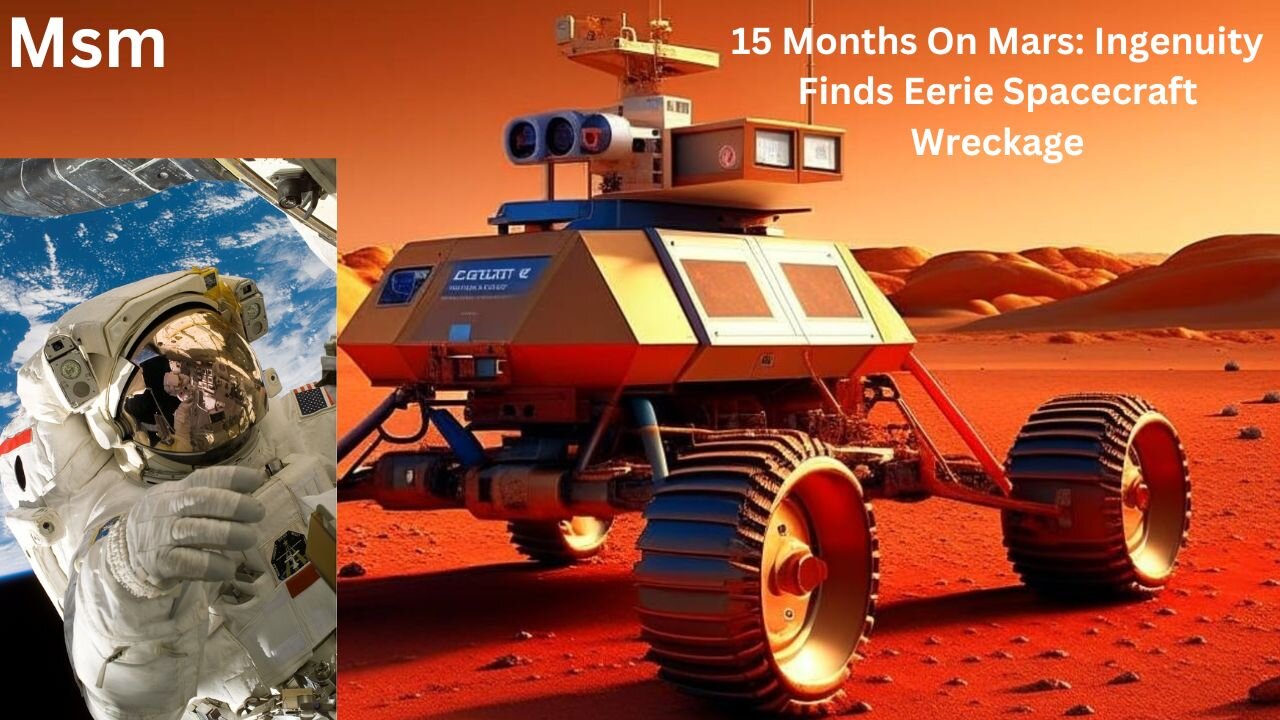 15 Months On Mars: Ingenuity Finds Eerie Spacecraft Wreckage