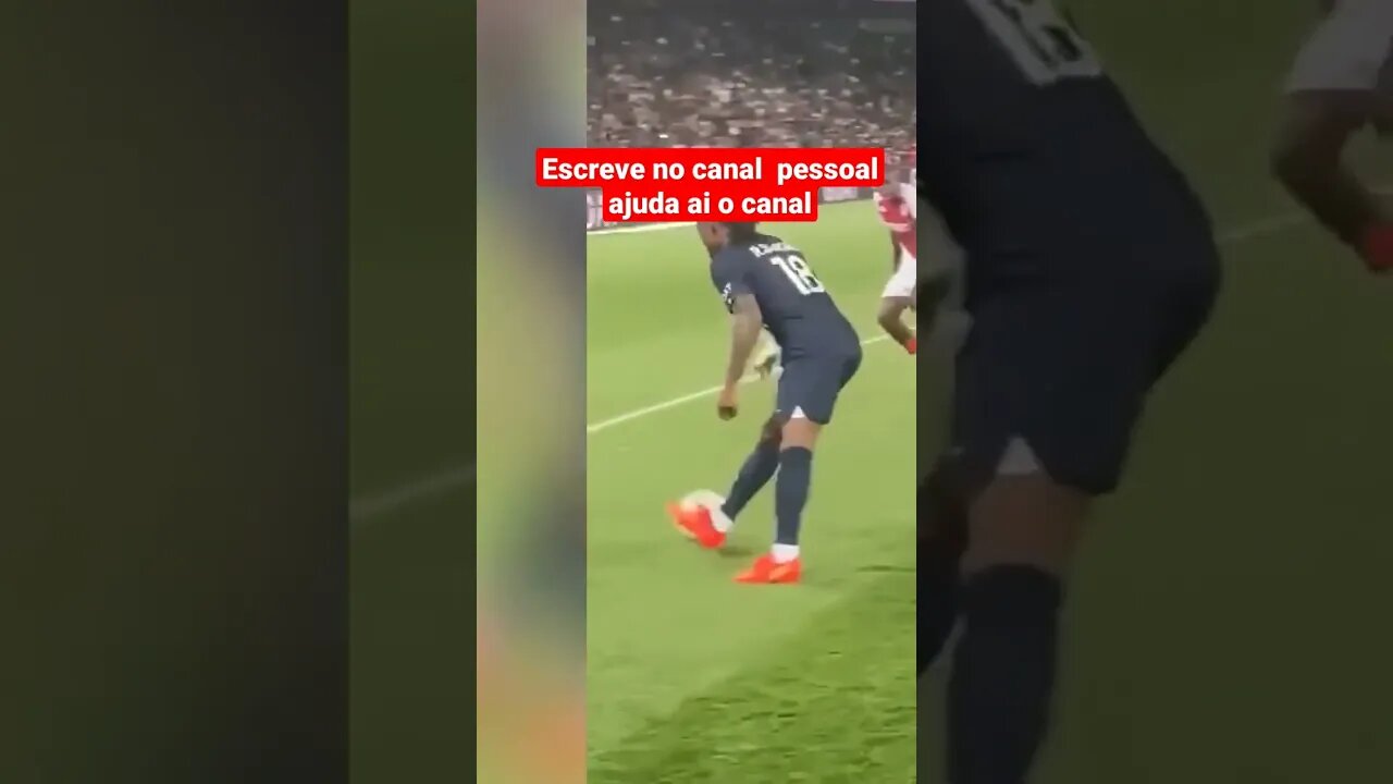 Neymar levo fãs a loucura com domínio da bola #shorts