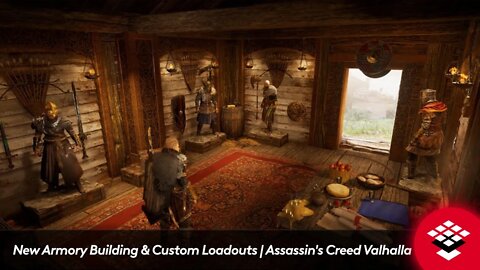 New Armory Building & Customizable Loadouts | Assassin's Creed Valhalla