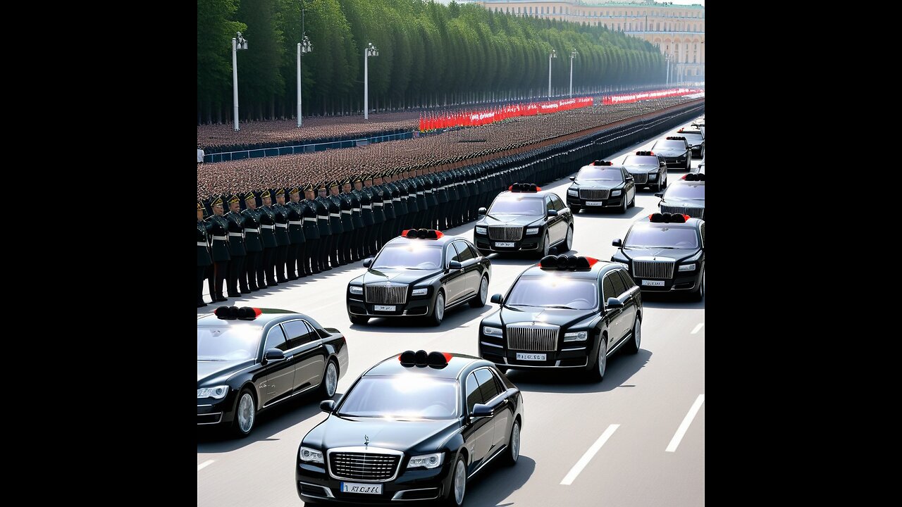 Putin’s Motorcade in My Moscow (June 14,2024)