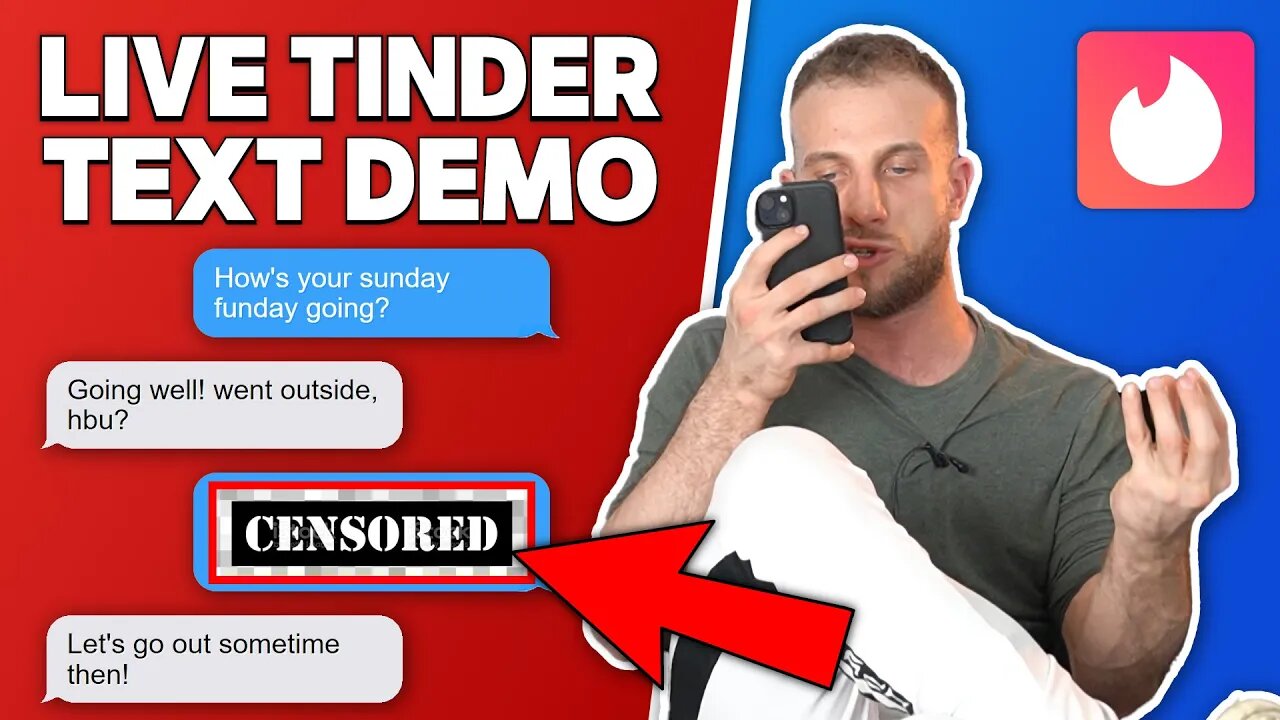 How To Tinder Like A Pro (LIVE Text Game Demo)