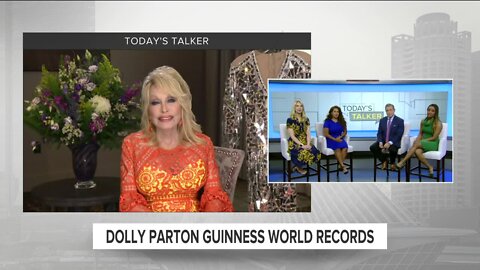 Today's Talker: Dolly Parton is a Guinness World Record holder, man eats only McDonalds for 100 days