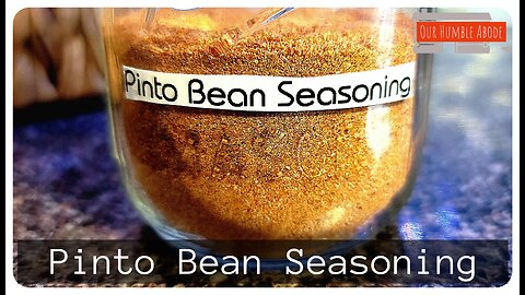 Pinto Bean Seasoning