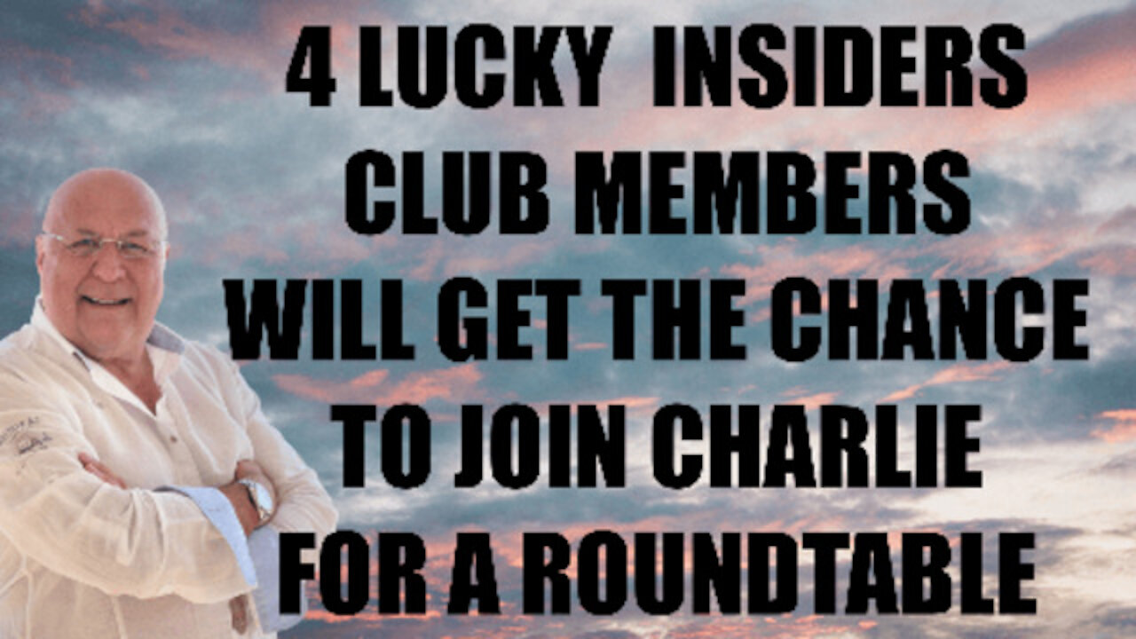 4 LUCKY INSIDERS CLUB MEMBERS WILL BE PICKED TO JOIN CHARLIE WARD ON A ROUND TABLE