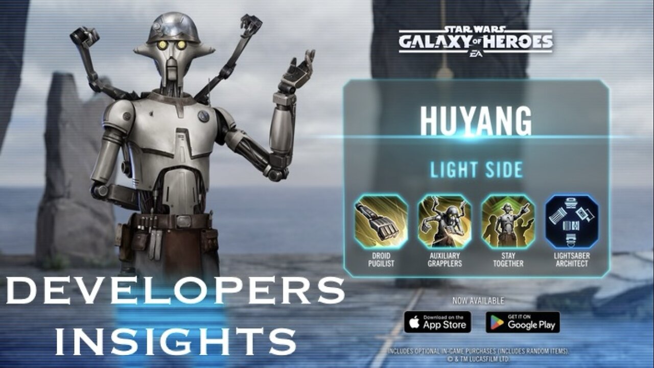 *NEW* Character Inbound: Huyang | Developers Insights | Light Side Droid Attacker