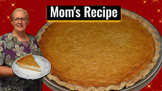 Nostalgic Sweet Potato Pie Brings Back Memories of our Amish-Mennonite Home