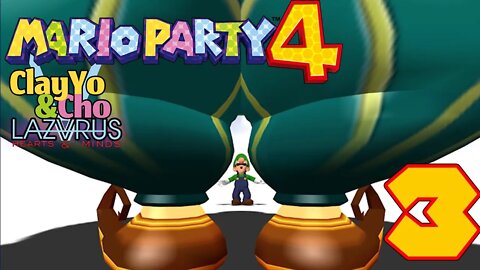 Death By Shroom Shroom - Mario Party 4 -EP3- ClayYo & Cho -551- Season 5