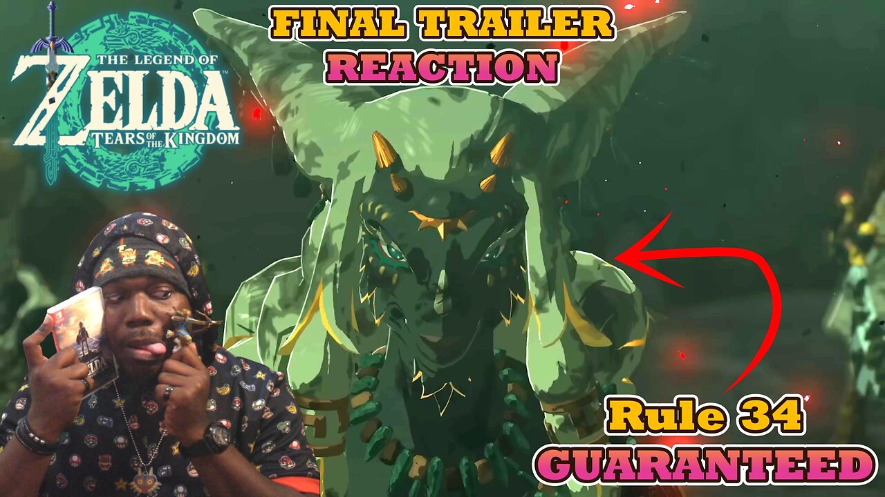 I'M NOT CRYING....The Legend of Zelda Tears of the Kingdom Trailer 3 REACTION