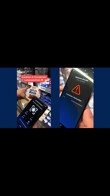 The Germans have developed a new app: the WEF Buggy Food Detector!