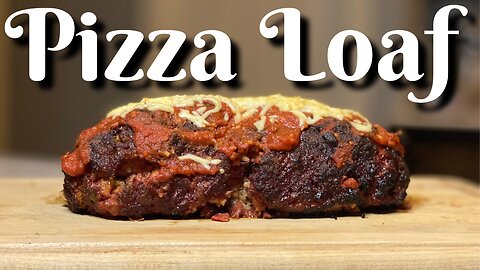 Smoked Meatloaf | Pizza Style