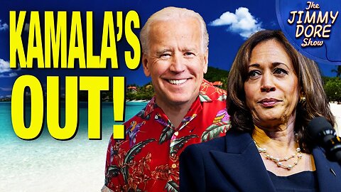 JOE BIDEN SAYS HE’S DROPPING KAMALA HARRIS AS VP