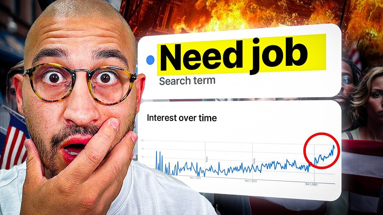 Job CRISIS Begins: "Need Job" EXPLODES on Google Trends