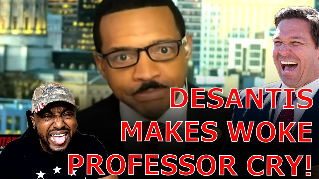 Rashad Richey Almost Breaks Down In Tears Of Ron DeSantis Banning Adult Books In Schools!