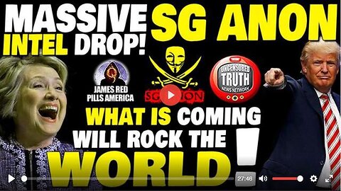 SG ANON MOAB INTEL DROP! WHAT'S COMING WILL SHAKE THE WORLD! THEY'RE DONE! TRIBUNALS EARLY 2023! ...
