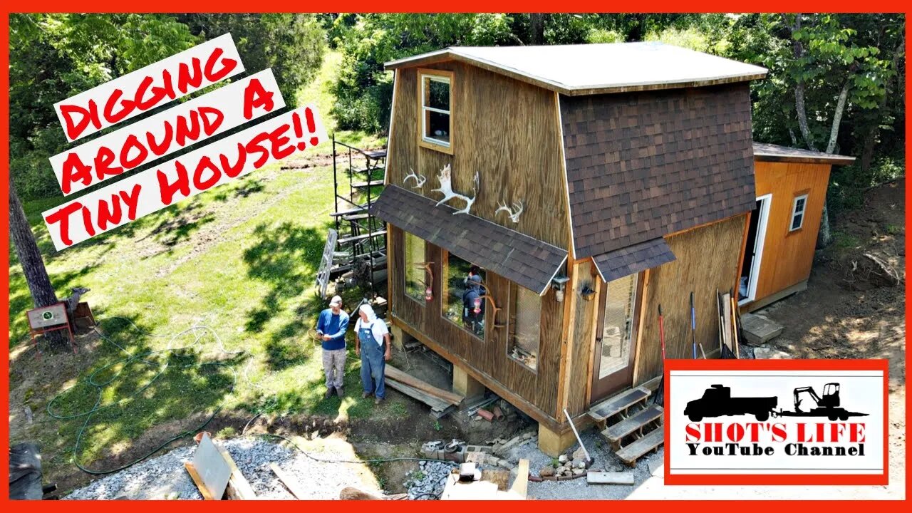 Digging out a Tiny Home! | Shots Life