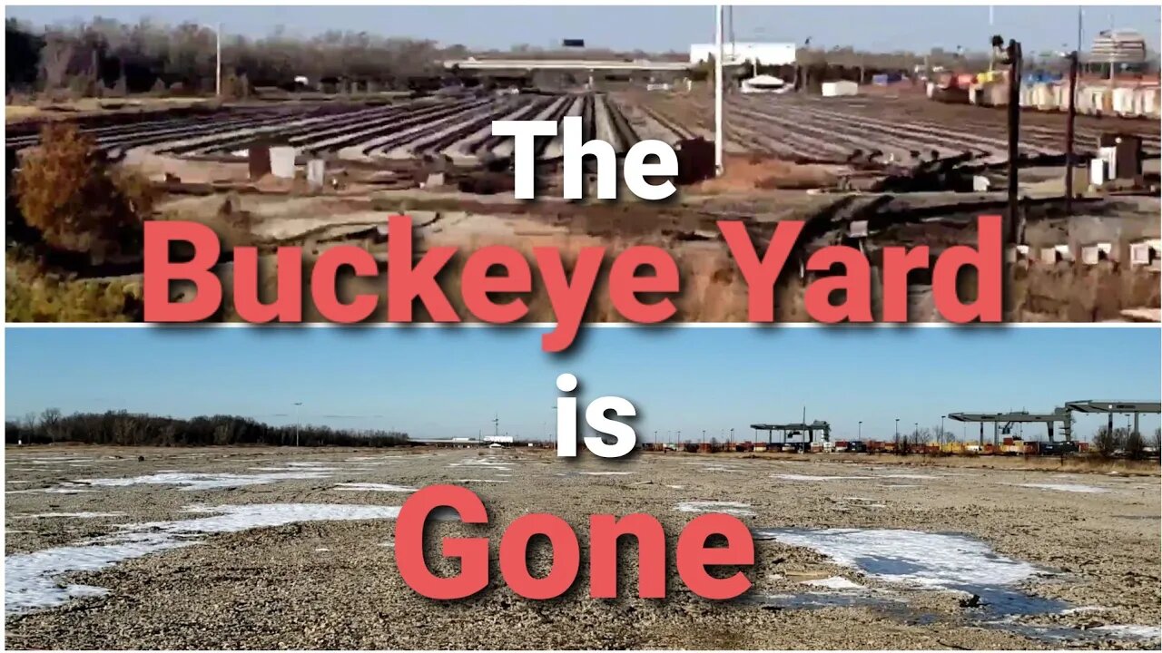 The Buckeye yard, the hump, is no more. It's all gone.