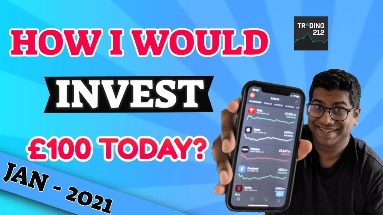 How to invest £100 right now! - January 2021 | Trading 212 Pies!