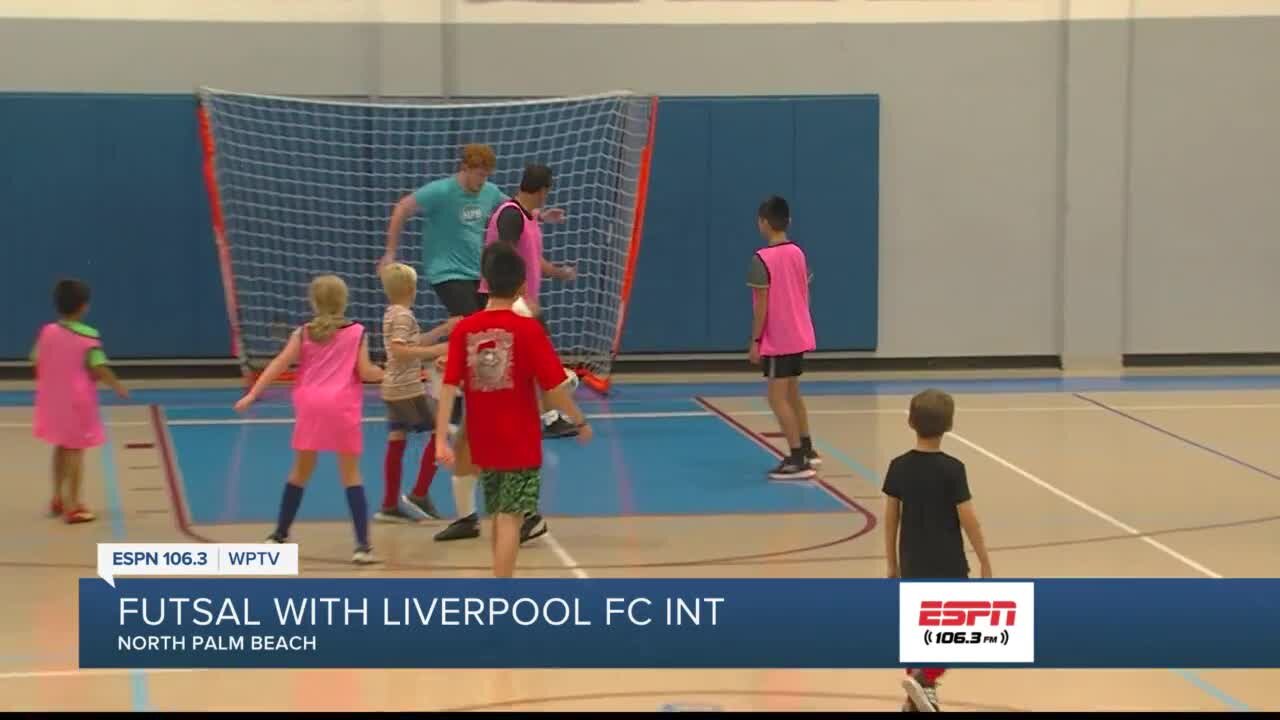 Futsal in the summer months for Liverpool FC international academy