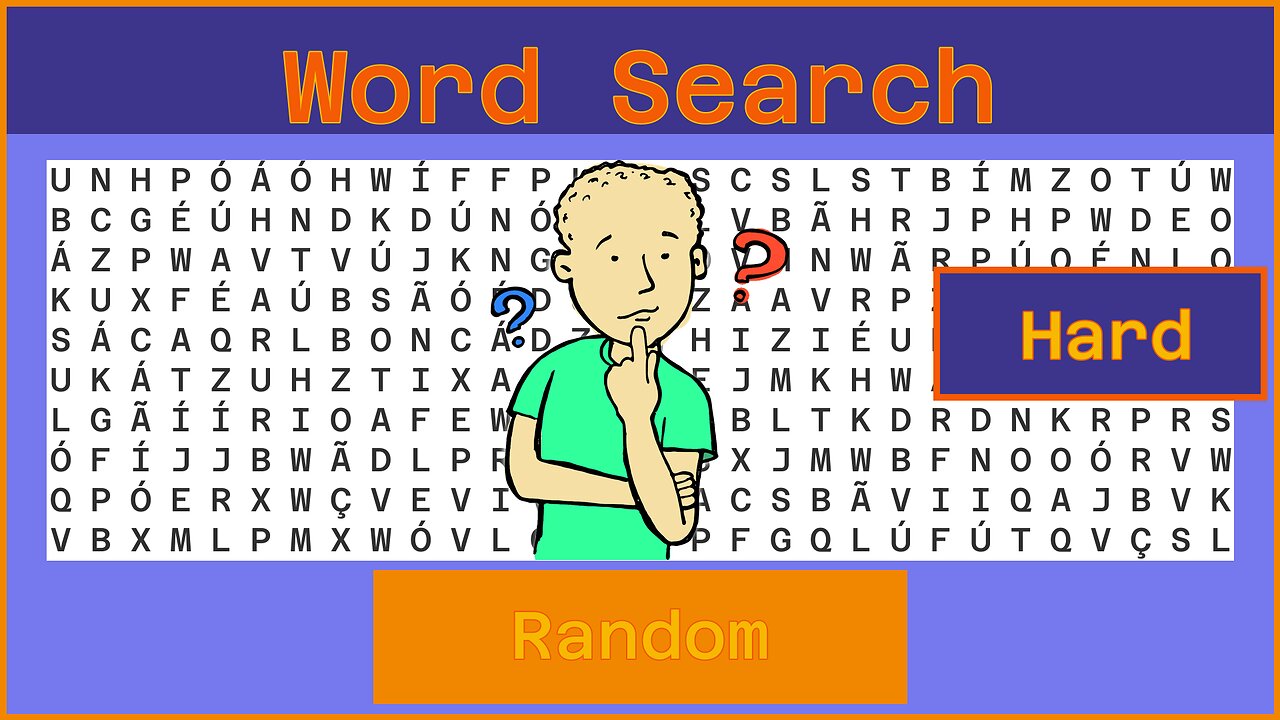 Word Search - Challenge 12/18/2022 - Hard - Random