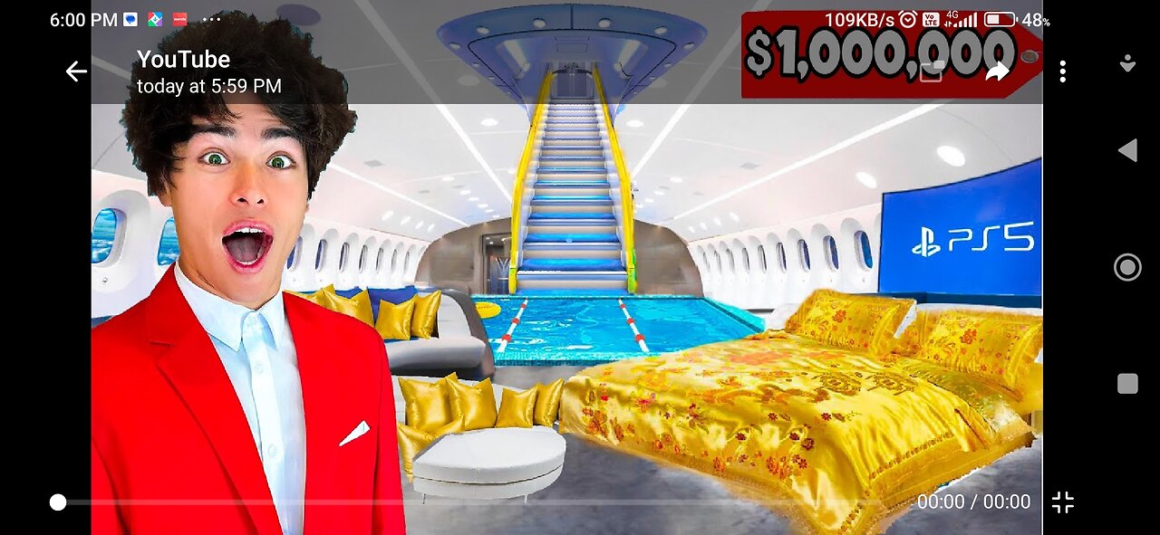 $1 vs $1,000,000 plane ticket. who is the best?. Let's find out.