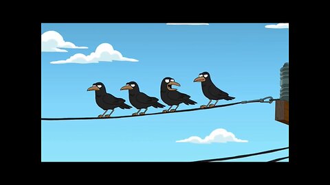 Family Guy ravens are dark