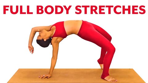 Full Body Yoga Stretch, Morning Fitness, Beginners Workout w/ Sheena