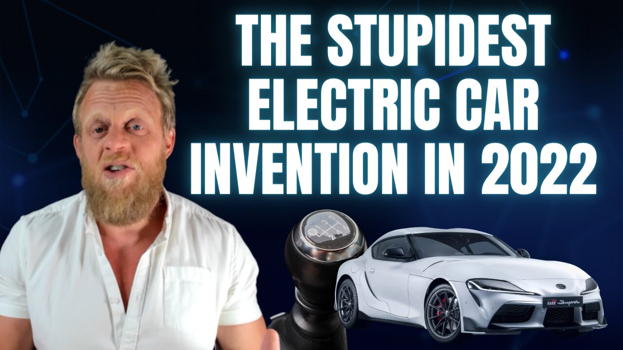 The STUPIDEST electric car invention in 2022 goes to the fake gearbox