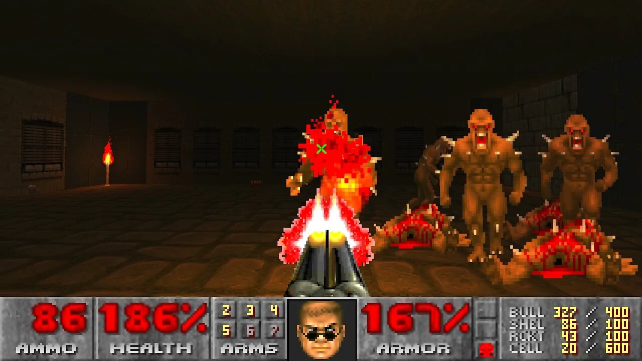 Doom 2 Evil Knows No Bounds Level 48 UV Max in 10:19 (Commentary)