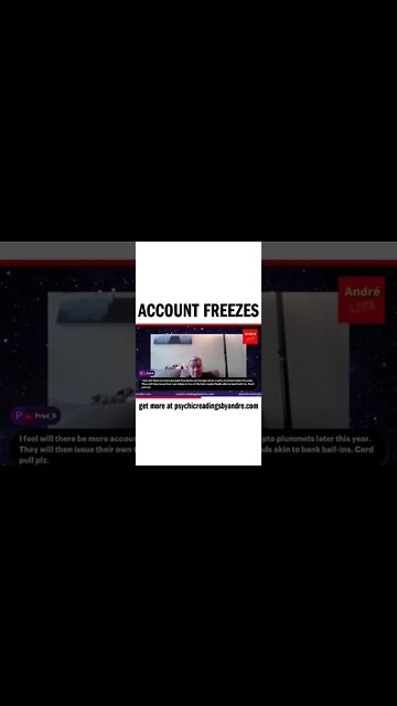 Account freezes