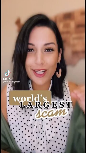 The world’s biggest scam is out education system