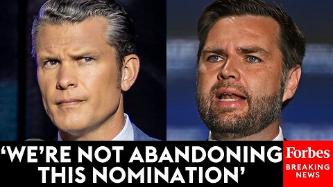 BREAKING NEWS: Defiant JD Vance Defends The Pete Hegseth Nomination, Takes Shot At The Media