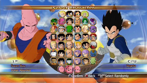 Dragon Ball Z: Raging Blast Character Showcase On Ps3