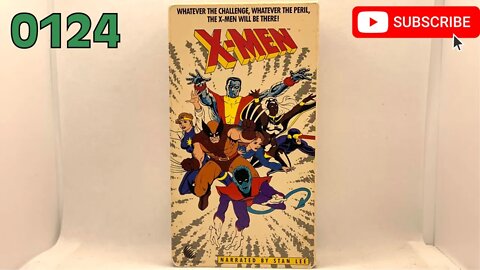 [0124] X MEN (1988) [#VHSRIP #xmen #xmenVHS]