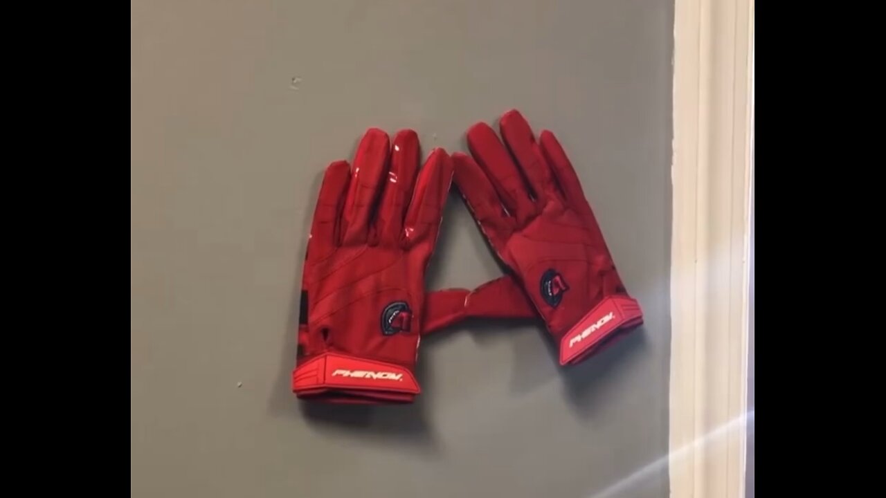 American football gloves