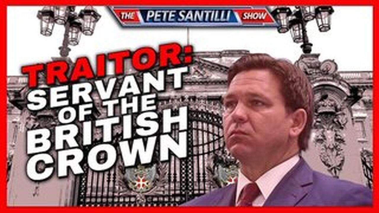 Ron DeSantis: Knight of Malta & Servant of the British Crown