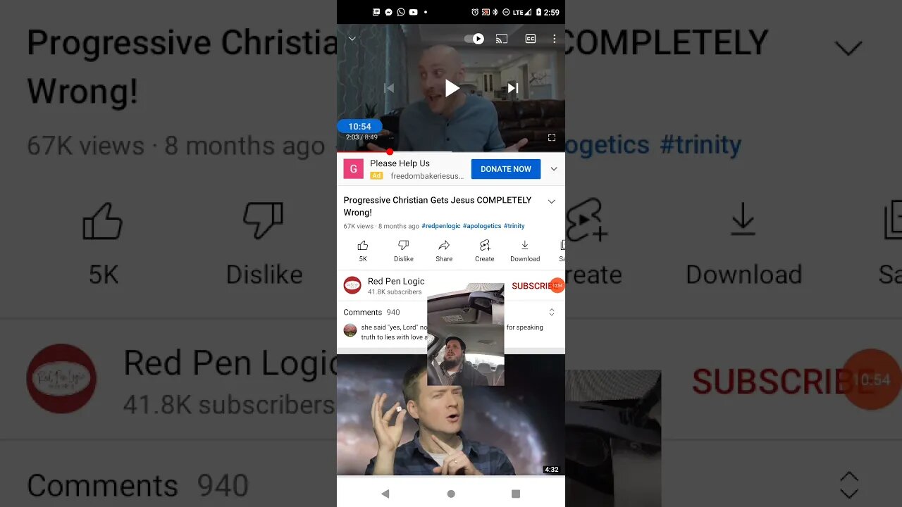 is this Christian apologist antisemitic?