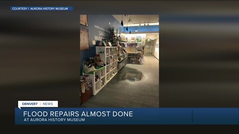 Aurora History Museum finishing repairs after holiday flood