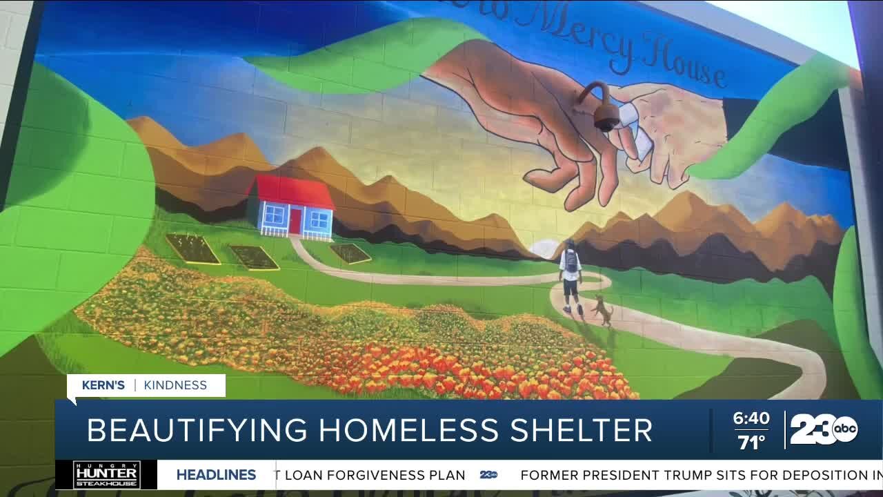 Kern's Kindness: Beautifying homeless shelter