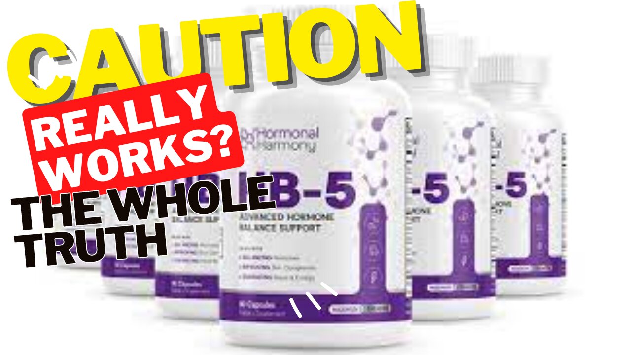 hormonal harmony hb 5 - hormonal harmony hb 5 review. does really work? - The truth.