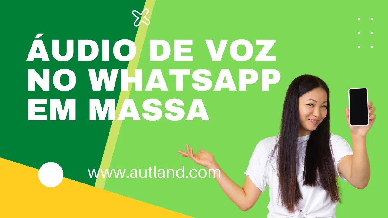 Programa para Envio de Whatsapp em Massa, com Áudio como se Tivesse Gravado NA HORA