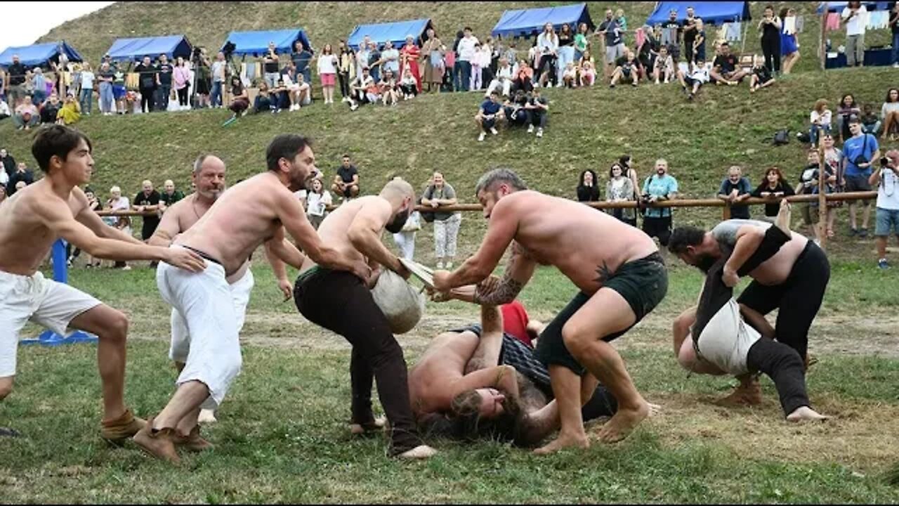 U sklopu Renesansnog festivala održan je srednjovjekovni ragbi