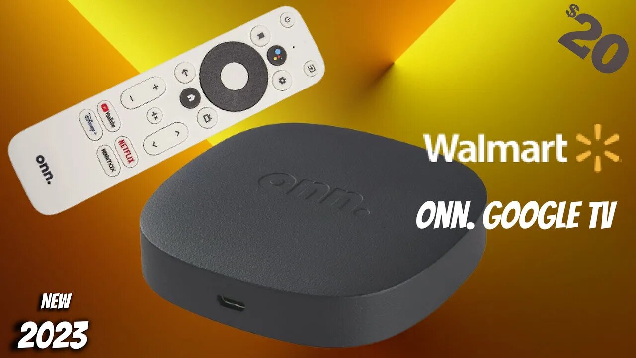 onn Google TV 4K Streaming Box novo 2023