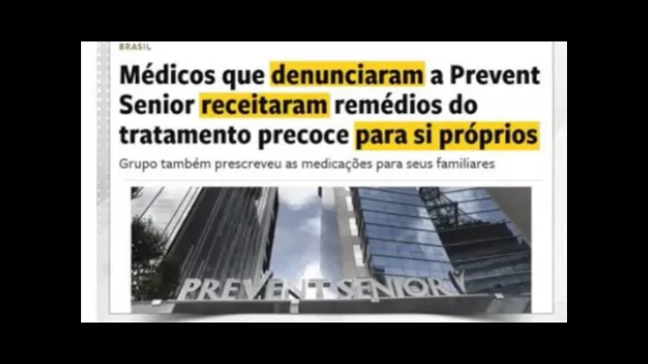 BOMBA DE BIA KICIS ! MEDICOS QUE DENUNCIARAM PREVENT SENIOR RECEITARAM REMEDIOS PARA SI PROPRIOS