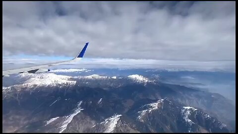 A Flight over the Indian mountains