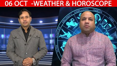 Weather Report & Horoscope - 06 OCTOBER | VARUN TIWARI | ASTRO PAWAN