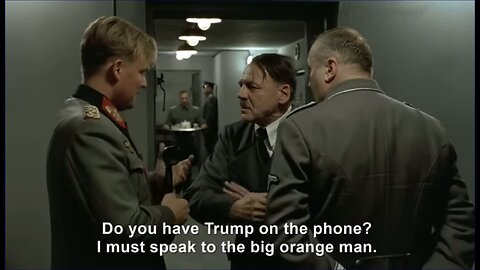 Hitler phones Trump