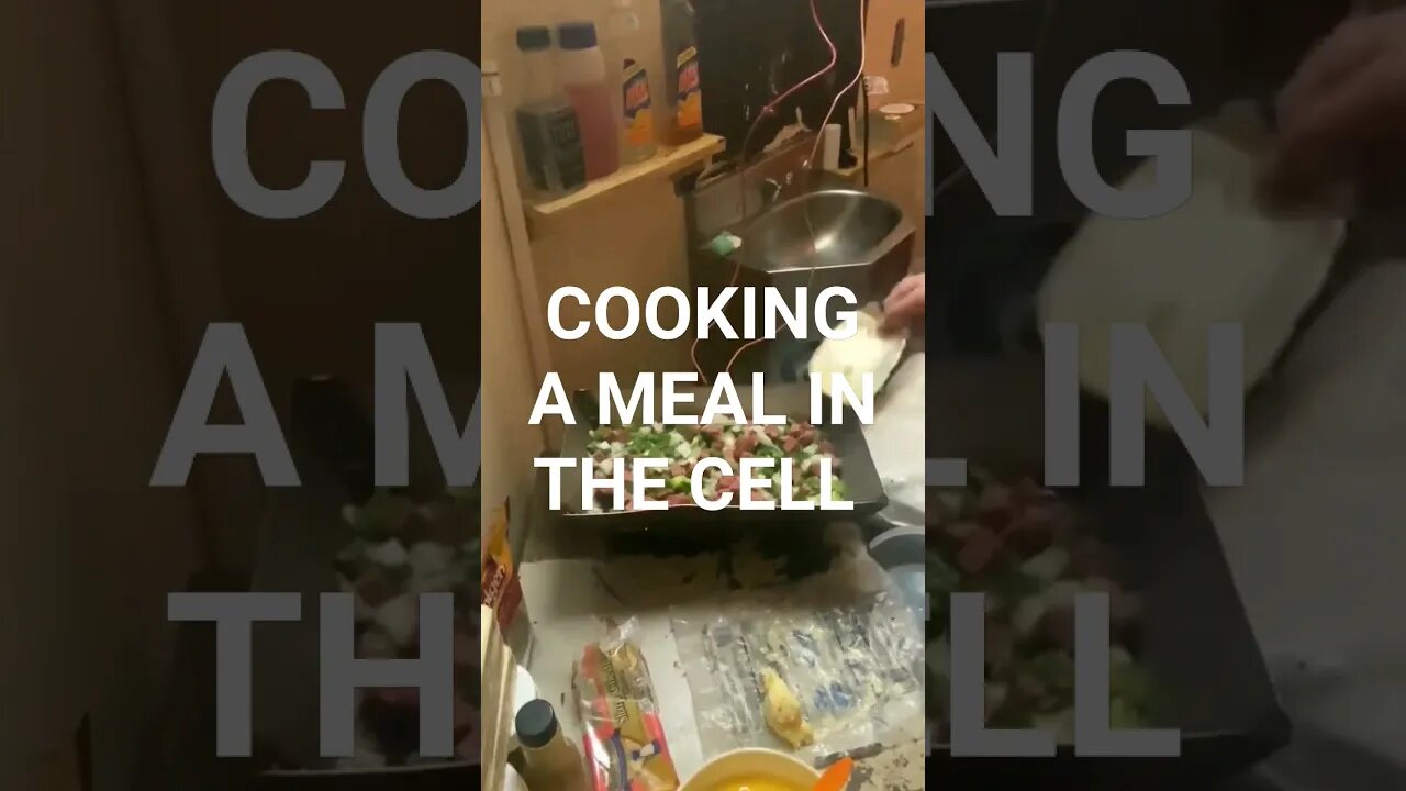 Cooking A Meal In The Cell #shorts #prisonfood #cooking